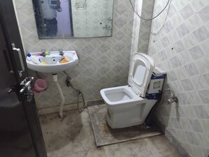 Bathroom in 3 BHK Builder Floor at Shivalik Colony – for Rent