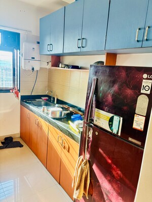 Kitchen in 3 BHK Apartment at Lodha Splendora, Ghodbunder Road – for Rent