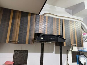 Kitchen in 1 BHK Apartment at Puranik City, Kasarvadavali – for Rent