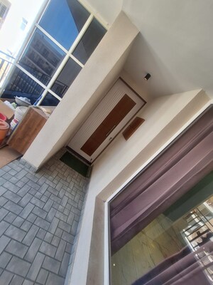 Staircase in 4 BHK Apartment at Green Valley Heights, Dhakoli – for Sale
