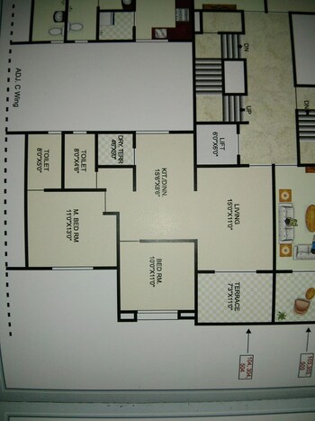 2 BHK Flat for Sale in Kamgar Putala Vasahat, Pune