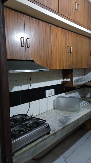 Kitchen in 3 BHK Builder Floor at Sector 45 – for Rent