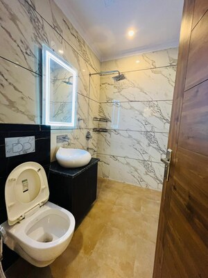 Bathroom in 4 BHK Builder Floor at Sector 48 – for Rent