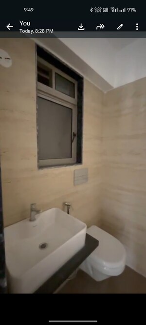 Bathroom in 1 BHK Apartment at Dosti Oro 67, Kandivali West – for Rent