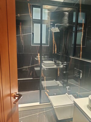 Attached Bathroom in 4 BHK Builder Floor at Green Park Extension – for Sale