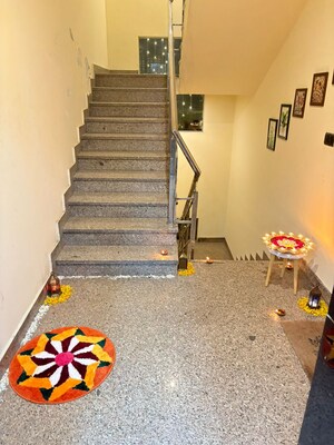 Staircase in 4 BHK Apartment at Zion Lakeview, Sector 48 – for Sale