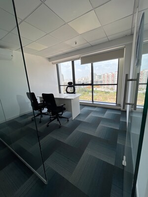 Team Area in  Office Space at Geras Imperium Alpha, Kharadi – for Rent