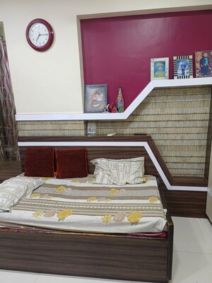 Bedroom in 2 BHK Apartment at Happy Home Sarvodaya, Asangaon – for Rent