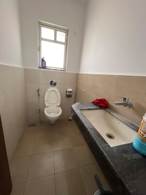 Bathroom in  Office Space at Geras Imperium Alpha, Kharadi – for Rent