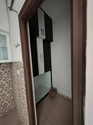 Bathroom in 2 BHK Apartment at AWHO 8B, Vrindavan Yojna – for Rent