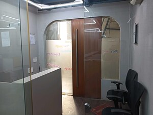 Bathroom in  Office Space at Center Point Condominium, Lower Parel – for Rent