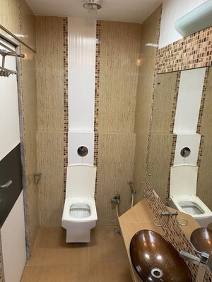 Bathroom in 3 BHK Apartment at AP Panchritu, Powai – for Rent