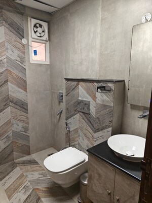 Bathroom in 2 BHK Builder Floor at Raj Nagar Extension – for Sale