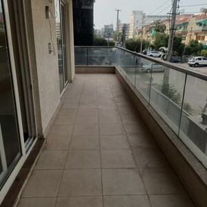 Balcony in 4 BHK Builder Floor at S S Southend, Sector 49 – for Rent