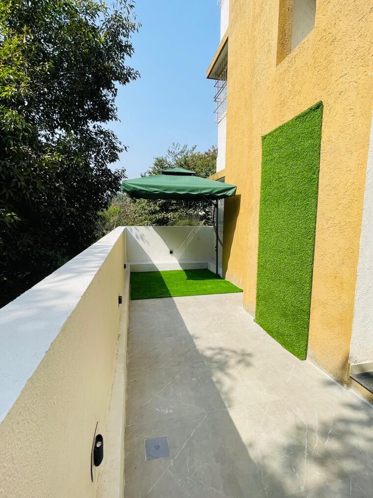 Balcony, swami-residency 3 Bedroom 1500 Sq.Ft. Apartment In Bavdhan Pune 10442637