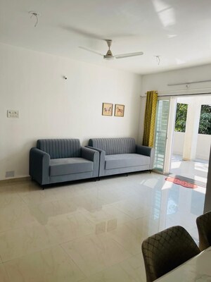 Living Room in 3 BHK Apartment at Swami Residency, Bavdhan – for Rent