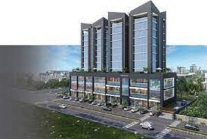  Office Space – Exterior View View at Thaltej - for Rent