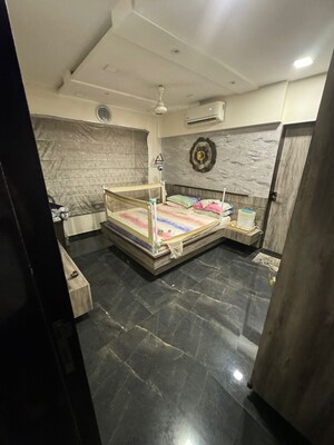 Kitchen in 3 BHK Apartment at Lalani Grandeur, Goregaon East – for Rent