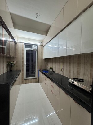 Kitchen in 2 BHK Apartment at Kores Nakshatra, Vartak Nagar – for Rent