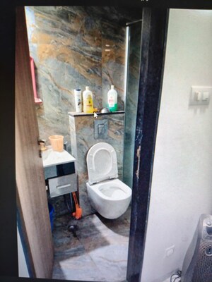 Bathroom in 2 BHK Apartment at Lohia Odela, Bavdhan – for Rent