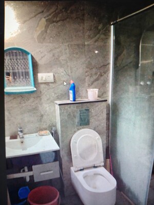 Bathroom in 2 BHK Apartment at Lohia Odela, Bavdhan – for Rent