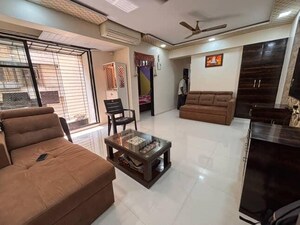 Living Room in 1 BHK Apartment at Naupada – for Rent