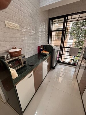 Kitchen in 1 BHK Apartment at Naupada – for Rent