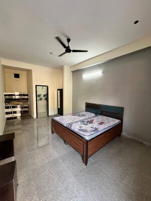 Bedroom in 1 BHK Independent House at Vihaan Heritage, Sector 1 Greater Noida – for Rent