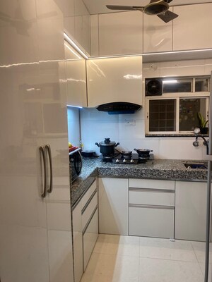 Kitchen in 2 BHK Apartment at Videocon Laxmi Narayan Krupa, Vile Parle West – for Rent