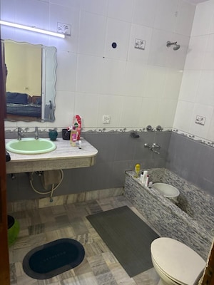 Kitchen in 1 BHK Builder Floor at Greater Kailash I – for Rent
