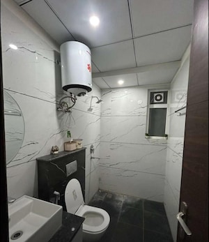 Bathroom in 3 BHK Apartment at Aura Gazania, Nabha – for Rent
