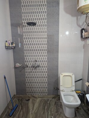 Bathroom in 4 BHK Builder Floor at Vasant Vihar – for Rent