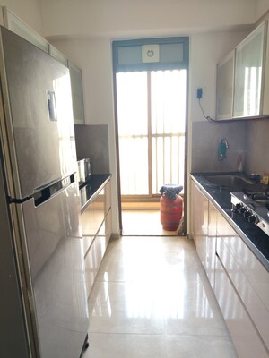 Kitchen in 3 BHK Apartment at Runwal Bliss, Kanjurmarg East – for Rent