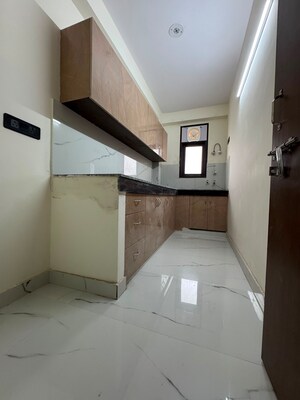 Kitchen in 1 BHK Apartment at Chattarpur – for Rent