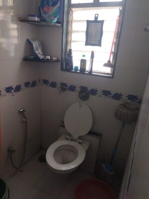 Bathroom in 1 BHK Apartment at Audumbar Park Apartment, Ambegaon Budruk – for Rent