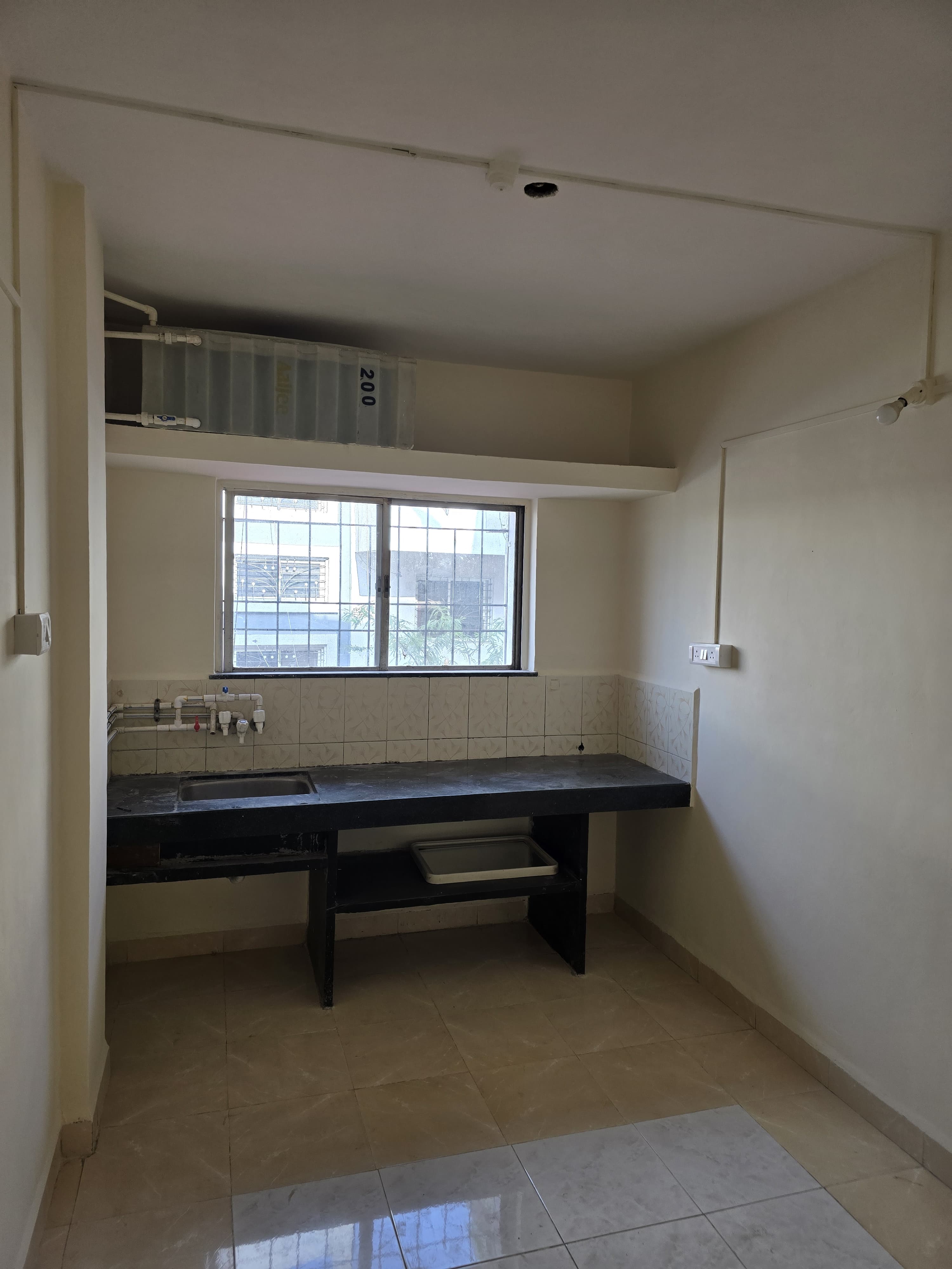 Kitchen, bu-bhandari-rakshak-nagar 1 Bedroom 620 Sq.Ft. Apartment In Kharadi Pune 10496671