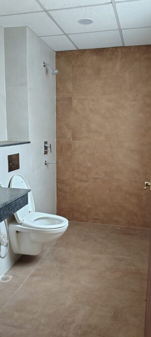 Bathroom in 3 BHK Apartment at Rishita Mulberry Heights, Sushant Golf City – for Rent