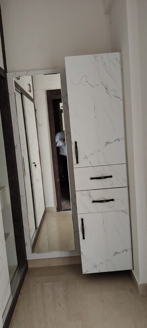 Building Lobby in 3 BHK Apartment at Rishita Mulberry Heights, Sushant Golf City – for Rent