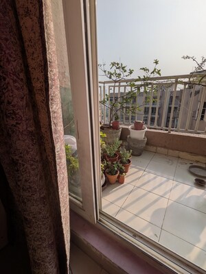 Balcony in 1 BHK Apartment at ACE Platinum, Zeta I Greater Noida – for Rent