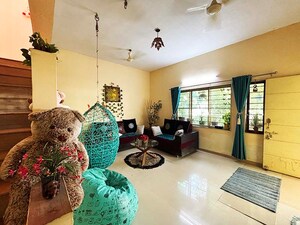 Living Room in 3 BHK Independent House at Shela – for Sale