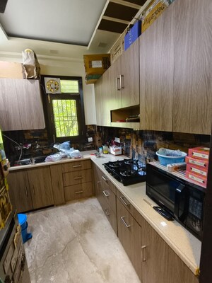Kitchen in 2 BHK Builder Floor at Palam Vihar Residents Association, Palam Vihar – for Rent
