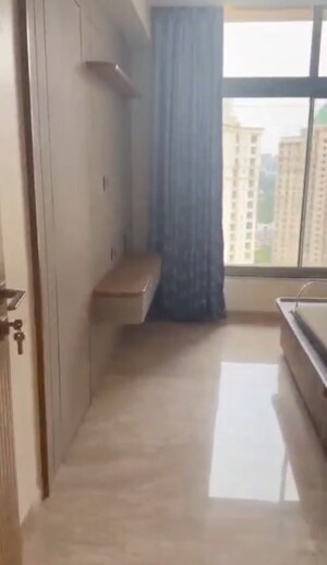 Living Room in 4 BHK Apartment at Hiranandani Lake Encalve Glendale, Ghodbunder Road – for Rent