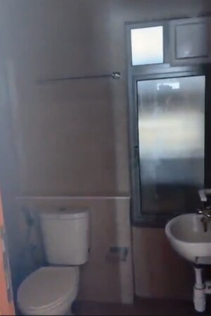 Bathroom in 4 BHK Apartment at Hiranandani Lake Encalve Glendale, Ghodbunder Road – for Rent