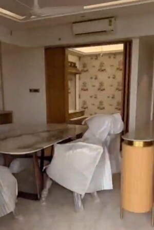 Bathroom in 4 BHK Apartment at Hiranandani Lake Encalve Glendale, Ghodbunder Road – for Rent