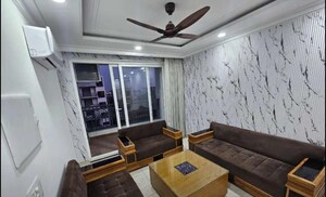 Living Room in 3 BHK Apartment at The Ananta Aspire, Utrathiya – for Rent
