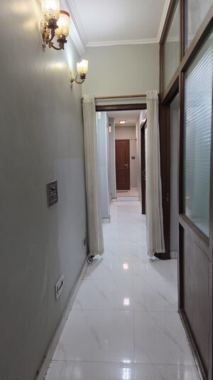 Building Lobby in 2 BHK Builder Floor at Lajpat Nagar ii – for Rent