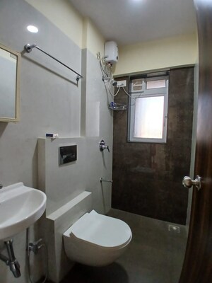 Bathroom in 2 BHK Builder Floor at Vasant Vihar – for Rent