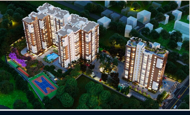 Exterior View, meenakshi-high-life-towers 2 Bedroom 1292 Sq.Ft. Apartment In Rachenahalli Bangalore 10515317