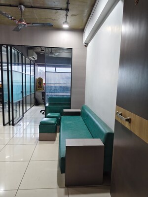 Staircase in  Office Space at Shivam Trade Center, Ambli – for Rent