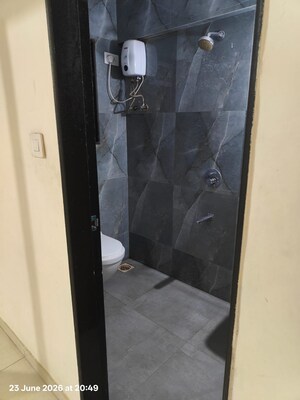 Bathroom in 2 BHK Apartment at Shraddha Pinnacle, Vikhroli East – for Rent